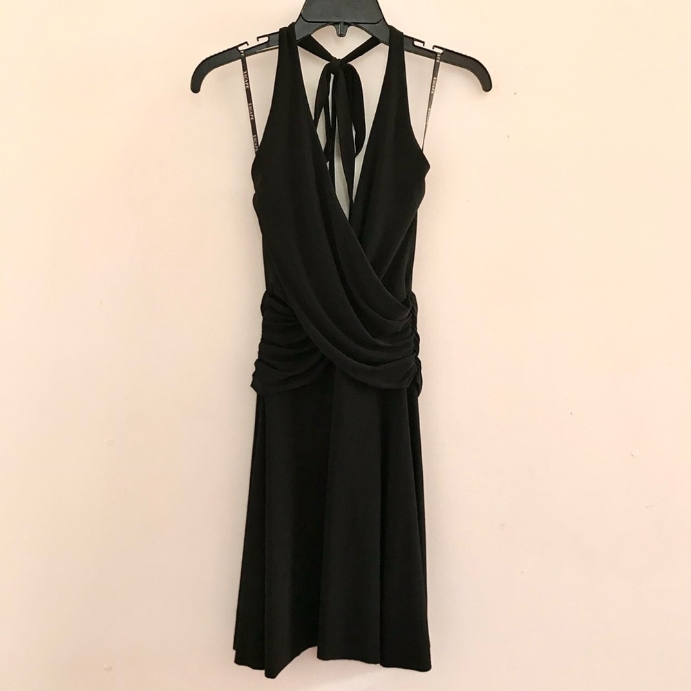 Women’s Black Halter Neck Dress